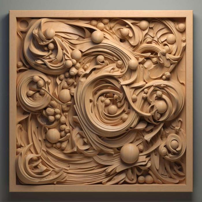 نموذج ثلاثي الأبعاد لآلة CNC 3D Art 